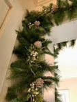 Winter White Christmas Garland